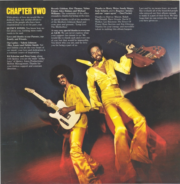 Brothers Johnson - Right On Time | A&M Records (SP-4644) - 5