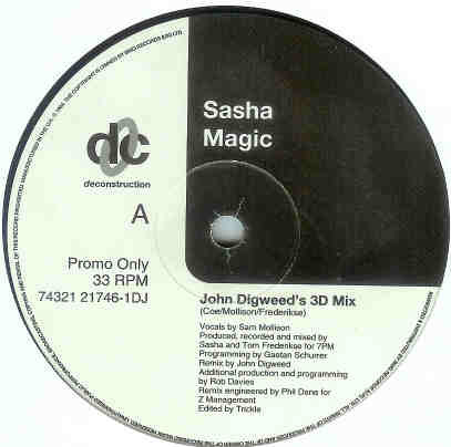 Sasha - Magic | Deconstruction (74321 21746-1 DJ) - main Sasha - Magic | Deconstruction (74321 21746-1 DJ) - main