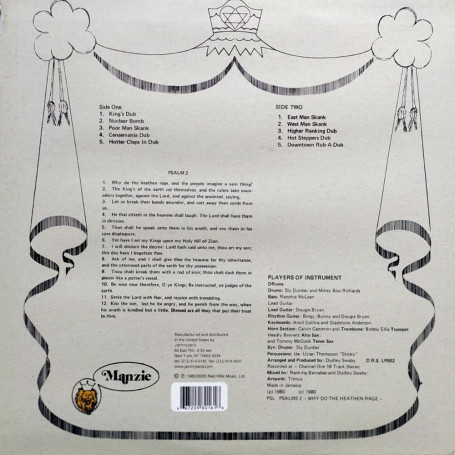 Ja-Man Allstars - King's Dub | Manzie (JMD-0002) - 3