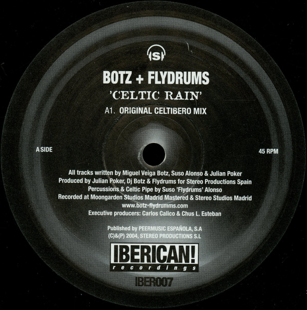 Botz + Flydrums - Celtic Rain | Iberican! Recordings (IBER007) - main Botz + Flydrums - Celtic Rain | Iberican! Recordings (IBER007) - main