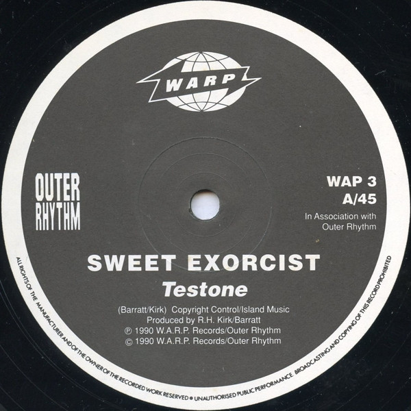 Sweet Exorcist - Testone | Warp Records (WAP 3) - 3 Sweet Exorcist - Testone | Warp Records (WAP 3) - 3