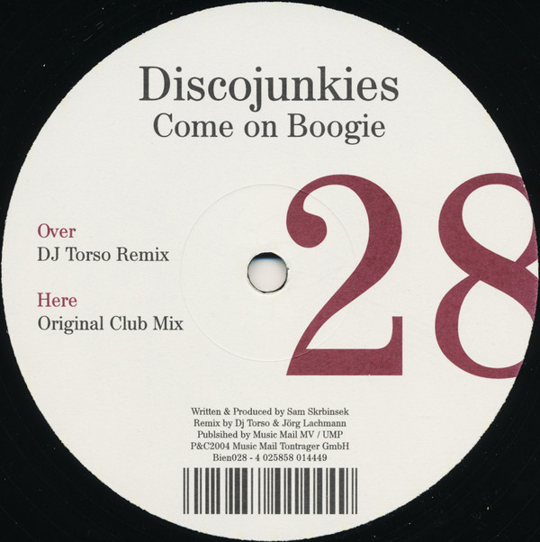 Discojunkies - Come On Boogie | Le Bien Et Le Mal (Bien028)