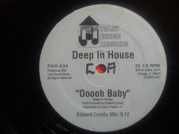 Deep In House - Ooooh Baby | Play House Records (PHR-434) - 2