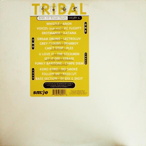 Various - Tribal: Best Of House Music Volume 6 | Sm:)e Communications (SM-8009-1)