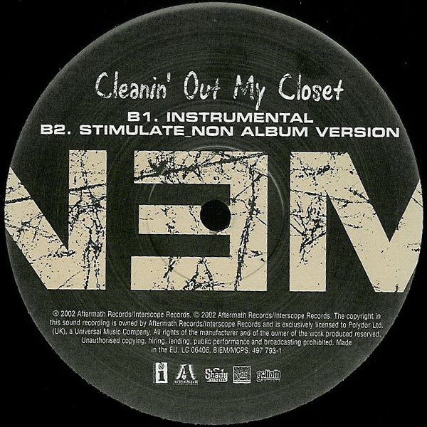 Eminem - Cleanin' Out My Closet | Interscope Records (497 793-1) - 4