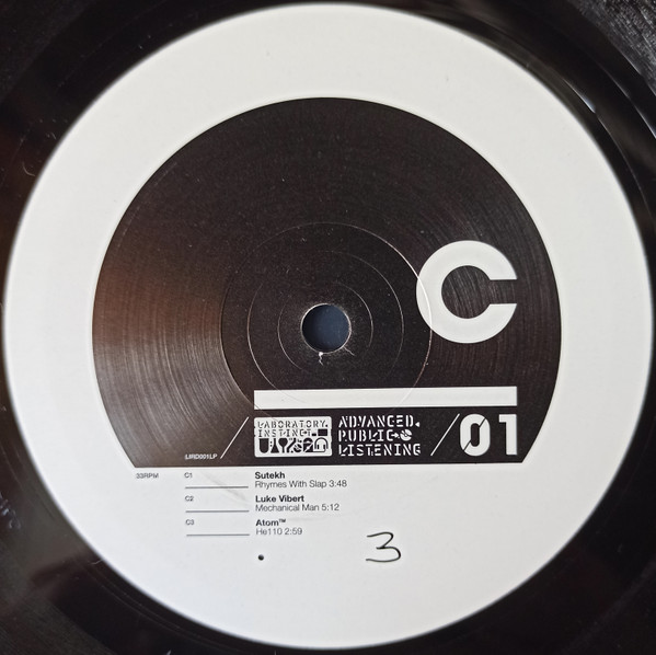Various - Advanced Public Listening 01 | Laboratory Instinct (LIRD001LP) - 4 Various - Advanced Public Listening 01 | Laboratory Instinct (LIRD001LP) - 4