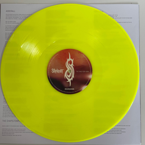 Slipknot - The End For Now... (2LP - Limited Edition - Yellow [Neon Yellow] Vinyl) [Vinyl] | Roadrunner Records (075678637834) - 11