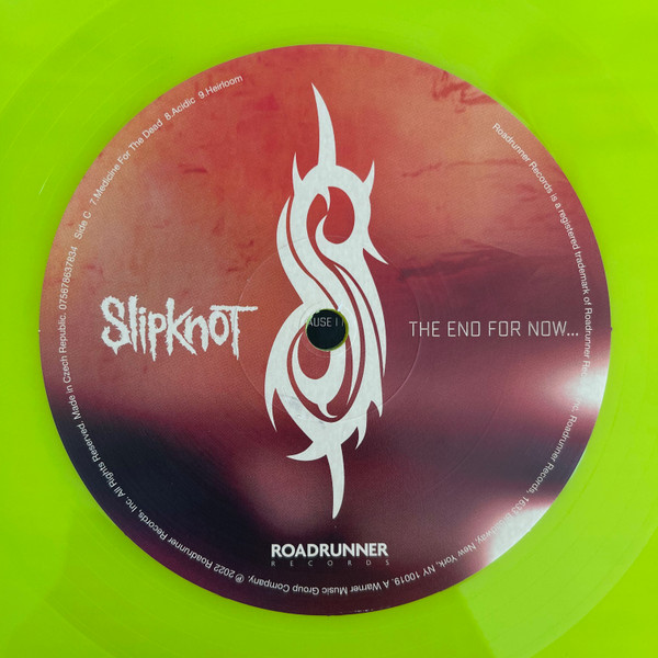 Slipknot - The End For Now... (2LP - Limited Edition - Yellow [Neon Yellow] Vinyl) [Vinyl] | Roadrunner Records (075678637834) - 18