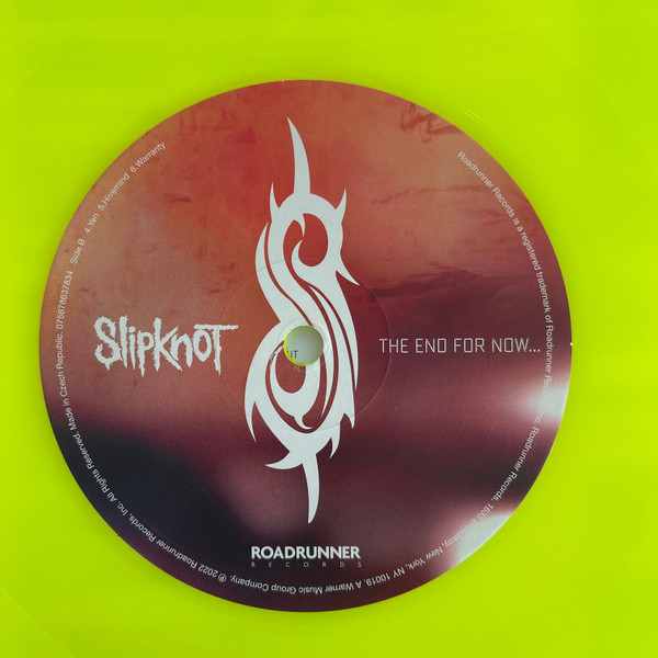 Slipknot - The End For Now... (2LP - Limited Edition - Yellow [Neon Yellow] Vinyl) [Vinyl] | Roadrunner Records (075678637834) - 13