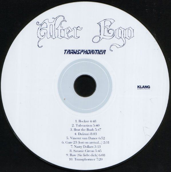Alter Ego - Transphormer | Klang Elektronik (Klang Elektronik CD 011) - 3