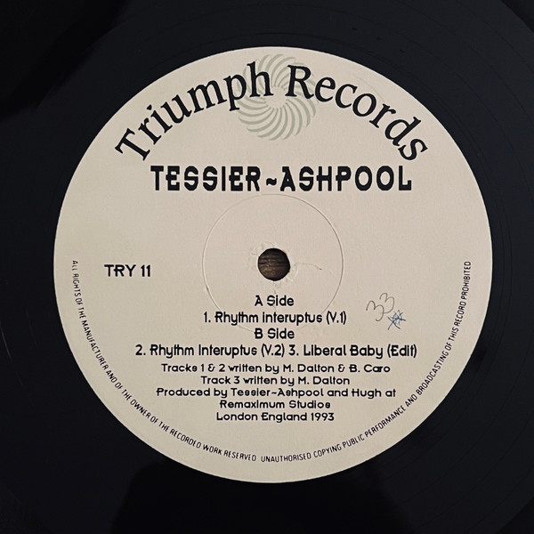 Tessier Ashpool - Rhythm Interuptus | Triumph Records (TRY 11)