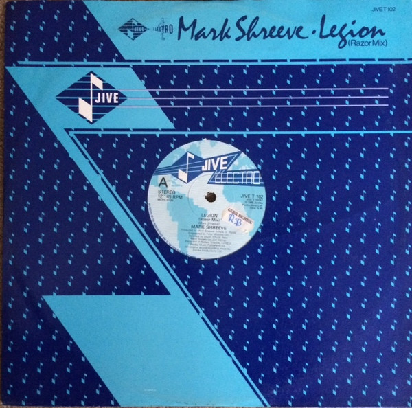 Mark Shreeve - Legion (Razor Mix) | Jive Electro (JIVE T 102) - main