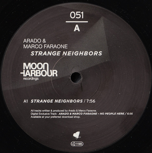 Arado & Marco Faraone - Strange Neighbors | Moon Harbour Recordings (MHR051)