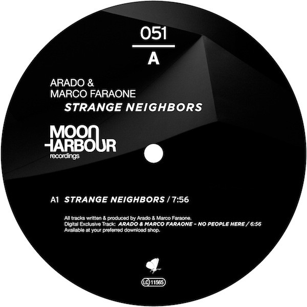Arado & Marco Faraone - Strange Neighbors | Moon Harbour Recordings (MHR051) - 3 Arado & Marco Faraone - Strange Neighbors | Moon Harbour Recordings (MHR051) - 3