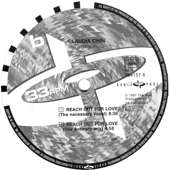 Claudia Chin - Reach Out For Love | Dance Pool (664157 6) - 4 Claudia Chin - Reach Out For Love | Dance Pool (664157 6) - 4