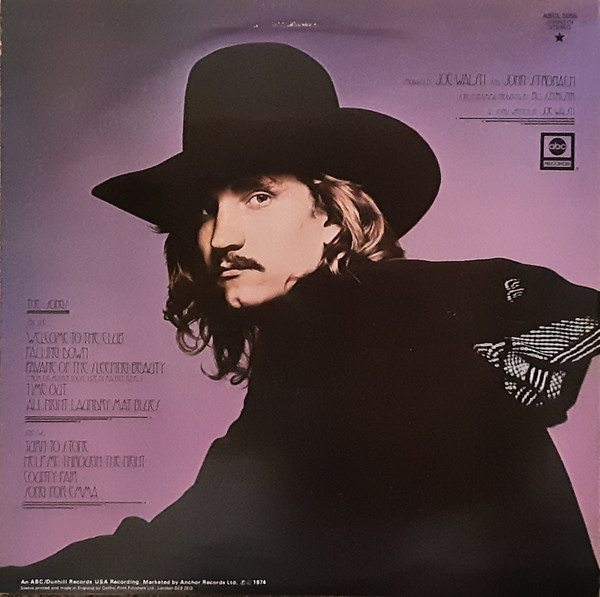 Joe Walsh - So What | ABC Records (ABCL 5055) - 2 Joe Walsh - So What | ABC Records (ABCL 5055) - 2