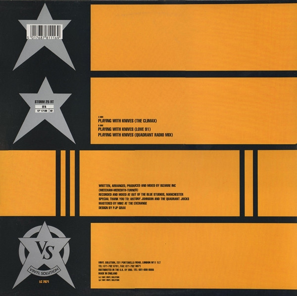 Bizarre Inc - Playing With Knives (The Climax) | Vinyl Solution (STORM 25 RT) - 2 Bizarre Inc - Playing With Knives (The Climax) | Vinyl Solution (STORM 25 RT) - 2