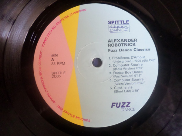 Alexander Robotnick - Fuzz Dance Classics | Spittle Depandance (SPITTLEDD05) - 3 Alexander Robotnick - Fuzz Dance Classics | Spittle Depandance (SPITTLEDD05) - 3