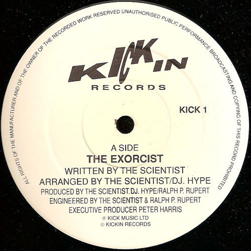The Scientist - The Exorcist | Kickin Records (KICK 1) - 2