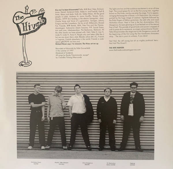 The Hives - Barely Legal | Burning Heart Records (BHR224-1) - 4 The Hives - Barely Legal | Burning Heart Records (BHR224-1) - 4