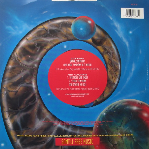 The Scientist - Spiral Symphony | Kickin Records (KICK 5) - 2
