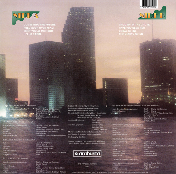 Pluto - Rhythm Of The City | Arabusta Records (ARLP 002) - 2