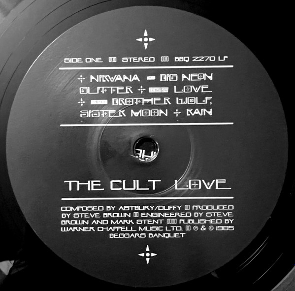 The Cult - Love | Beggars Banquet (BBQ 2270 LP) - 4 The Cult - Love | Beggars Banquet (BBQ 2270 LP) - 4