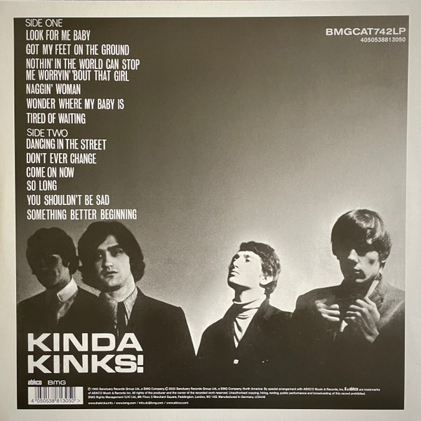 The Kinks - Kinda Kinks | BMG (BMGCAT742LP) - 2 The Kinks - Kinda Kinks | BMG (BMGCAT742LP) - 2
