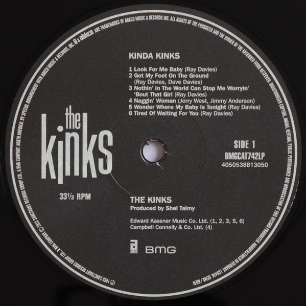The Kinks - Kinda Kinks | BMG (BMGCAT742LP) - 4 The Kinks - Kinda Kinks | BMG (BMGCAT742LP) - 4