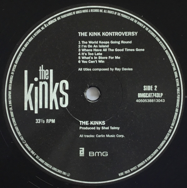 The Kinks - The Kink Kontroversy | BMG (BMGCAT743LP) - 4 The Kinks - The Kink Kontroversy | BMG (BMGCAT743LP) - 4