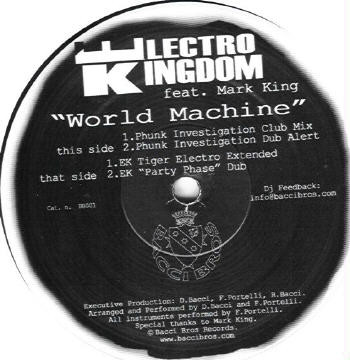 Electro Kingdom Feat. Mark King - World Machine | Bacci Bros Records (BB001)