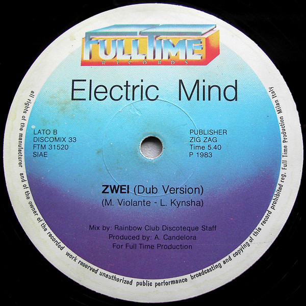 Electric Mind - Can We Go | Full Time Records (FTM 31520) - 3 Electric Mind - Can We Go | Full Time Records (FTM 31520) - 3