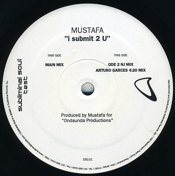 Mustafa - I Submit 2 U | Subliminal Soul (SSL01) - main