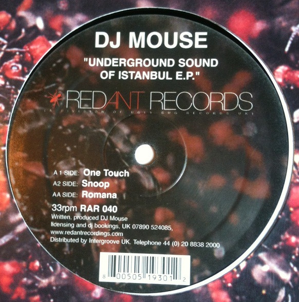 DJ Mouse - Underground Sound Of Istanbul EP | Red Ant Records (RAR040) - main