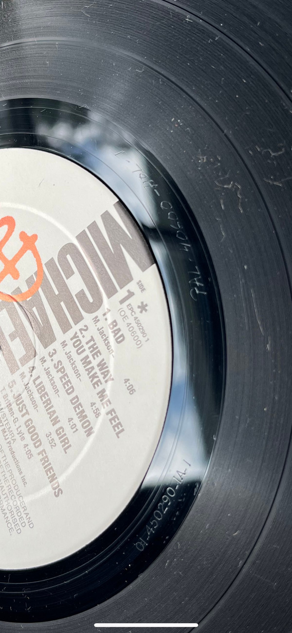 Michael Jackson - Bad | Epic (EPC 450290 1) - 10