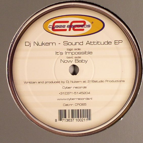 DJ Nukem - Sound Attitude EP | Cyber Records (CR065)