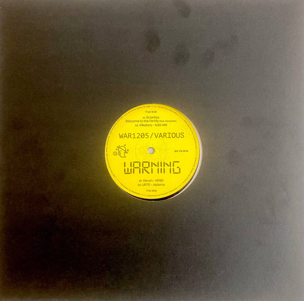 Various - WAR1205 | WARNING (WAR1205) - 3