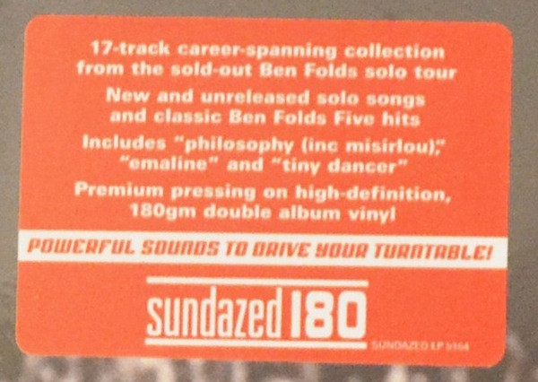 Ben Folds Live