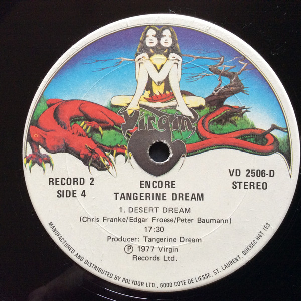 Tangerine Dream - Encore (2LP) [Vinyl] | Virgin (VD 2506) - 7