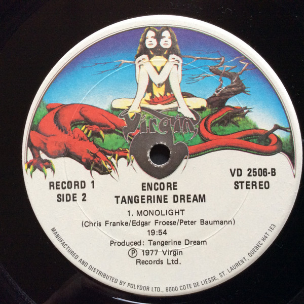 Tangerine Dream - Encore (2LP) [Vinyl] | Virgin (VD 2506) - 5