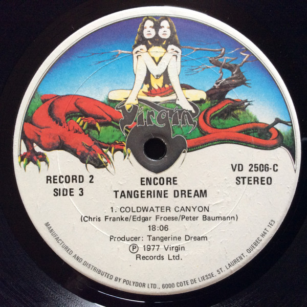 Tangerine Dream - Encore (2LP) [Vinyl] | Virgin (VD 2506) - 6
