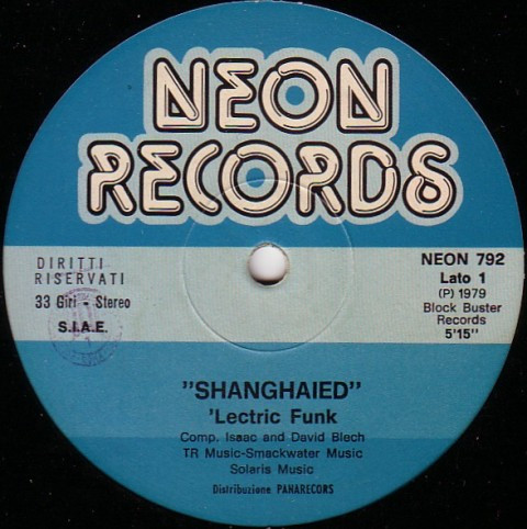 'Lectric Funk - Shanghaied | Neon Records (NEON 792)