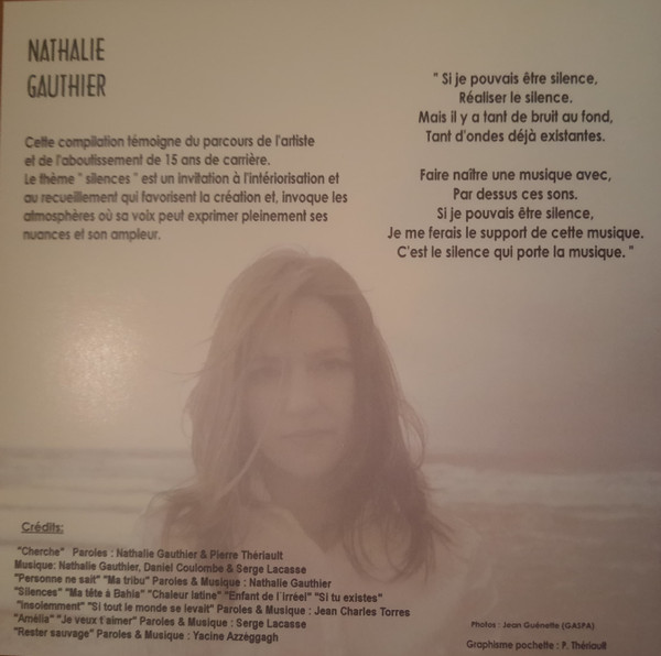 Nathalie Gauthier - Silences | Nathalie Gauthier (PRPCD2004) - 2 Nathalie Gauthier - Silences | Nathalie Gauthier (PRPCD2004) - 2