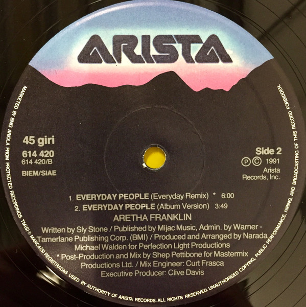 Aretha Franklin - Everyday People | Arista (614 420) - 2 Aretha Franklin - Everyday People | Arista (614 420) - 2