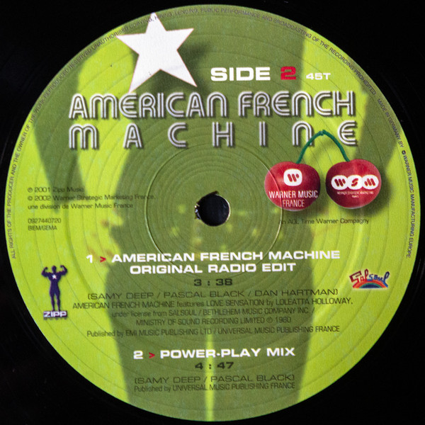 American French Machine - Frenchy Lover | Zipp Music (ZM0800A) - 3 American French Machine - Frenchy Lover | Zipp Music (ZM0800A) - 3