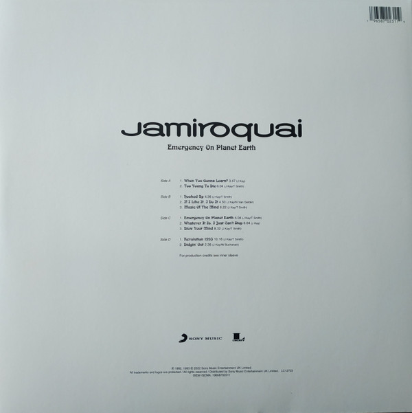 Jamiroquai - Emergency On Planet Earth | Sony Music (19658702311) - 2