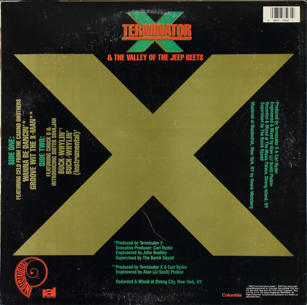 Terminator X - Wanna Be Dancin' | P.R.O. Division (44 73507) - 2