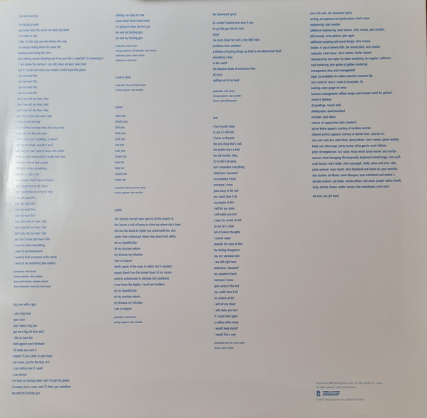 Nine Inch Nails - The Downward Spiral | Interscope Records (00602557142785) - 11 Nine Inch Nails - The Downward Spiral | Interscope Records (00602557142785) - 11