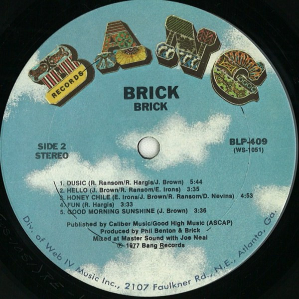 Brick - Brick | Bang Records (BLP-409) - 4 Brick - Brick | Bang Records (BLP-409) - 4