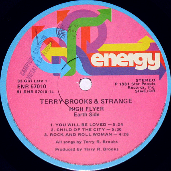 Terry Brooks & Strange - High Flyer | Energy (ENR 57010) - 2